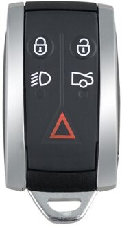 Mini Afstandsbediening Sleutel Case Voor Jaguar X Type Xkr Xf Xk 5 Knop Afstandsbediening Smart Key Fob Case Shell blade