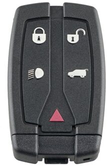 Mini Afstandsbediening Sleutel Case Voor Land Rover Freelander 2 5 Knop Afstandsbediening Smart Key Fob Case Shell Blade