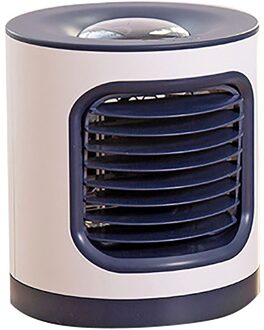 Mini Airconditioner Draagbare Luchtkoeler Anion Fan Luchtreiniger Usb Opladen Multifunctionele Airconditioning Fan Home Koeler # gb40 Marineblauw