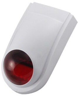 Mini Alarm Horn Strobe Sensor 433Mhz Draadloze Strobe Sirene Voor Gsm Standalone Hotel Home Security Alarm Panel System