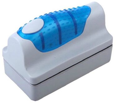 Mini Algen Schraper Window Cleaning Drijvende Curve Aquarium Magnetische Borstel Magneten Borstel Cleaner Aquarium Fish Tank Glas