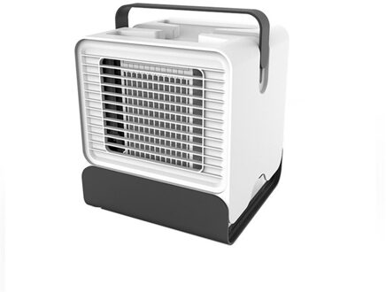 Mini Anion Airconditioning Fan Desktop Cooler Kantoor Koeling Mini Airconditioner Cool Cooling Fan Voor Slaapkamer Thuis Licht Geel