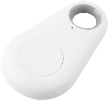 Mini Anti-Verloren Bluetooth 4.0 Tracker Gps Locator Tag Alarm Portemonnee Sleutel Hond Finder Zakformaat Smart Tracker wit
