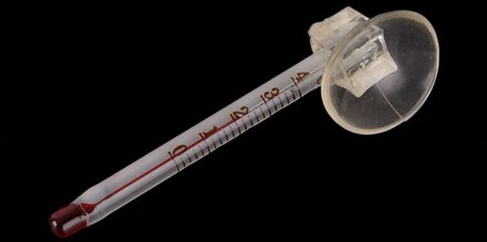 Mini Aquarium Glas Thermometer Met Sucker Aquarium Water Temperatuur Meter Meten Apparaat Aquarium Accessoires 6Cm