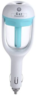 Mini Auto Aromatherapie USB Auto Charger Luchtbevochtiger Luchtreiniger Off Spuit Voeg Water Etherische Olie Geur Diffuser auto Blauw