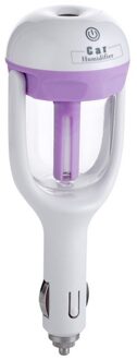 Mini Auto Aromatherapie USB Auto Charger Luchtbevochtiger Luchtreiniger Off Spuit Voeg Water Etherische Olie Geur Diffuser auto Paars