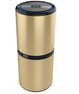 Mini Auto Luchtreiniger Draagbare Negatieve Ionen Luchtreiniger Usb Luchtreiniger Negatieve Ionen Luchtreiniger Luchtverfrisser gouden