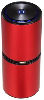 Mini Auto Luchtreiniger Draagbare Negatieve Ionen Luchtreiniger Usb Luchtreiniger Negatieve Ionen Luchtreiniger Luchtverfrisser rood