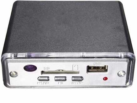 Mini Auto Moto Stereo Digitale Speler 12V USB SD LED Digitale Speler MP3 met IR Afstandsbediening