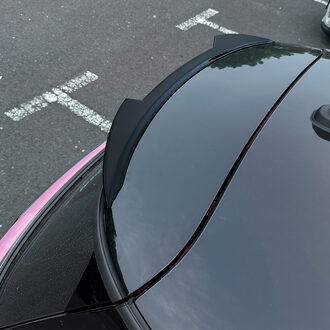 Mini AutoStyle Dakspoiler (Spoiler Cap) Mini F55/F56 One/Cooper/S 2013-2024 excl. JCW/GP Glanzend zwart TSMI09