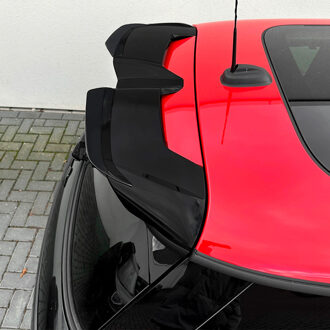 Mini AutoStyle Dakspoiler (Spoiler Cap) passend voor Mini F65/F66/J01 Cooper S JCW 2024- (ABS Glanzend zw TSMI07