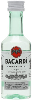 Mini Bacardi Carta Blanca Pet 50ml