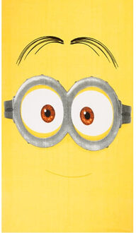Mini Badlaken minions glasses: 70x140 cm