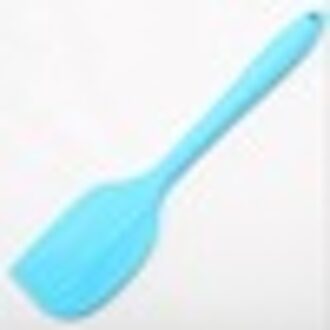 Mini Bakken Spatel Reistant Icing Lepel Schraper Mini Kleine Siliconen Spatel Warmte Blauw