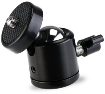 Mini Balhoofd Met 1/4 Hotshoe Mount 360 Graden Draaibare Aluminium Statief Balhoofd Voor Dslr/Light Stand Camrea Bal gezamenlijke