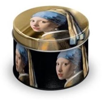 Mini blikje Vermeer Meisje met de Parel multi