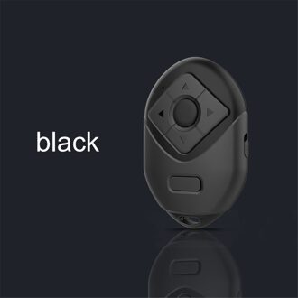 Mini Bluetooth 4.0 Remote Camera Ontspanknop Voor Selfie Camera Controller Bluetooth Remote Knop Voor Iphone Android zwart