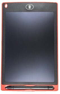 Mini Board Elektronische Schoolbord Speelgoed 8 Inch voor Meisjes Jongen LCD Tablet Magnetische Schoolbord Digitale Bulletin Schrijfbord Speelgoed f Rood