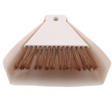 Mini Borstel Bezem Dustpans Set Desktop Veegmachine Vuilnis Schoonmaken Schop Tafel Huishouden Cleaning Tools beige