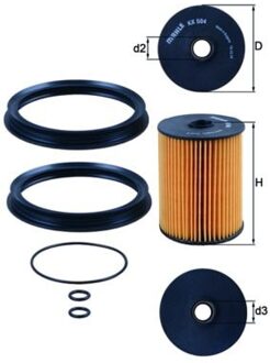 Mini Brandstoffilter KX504D