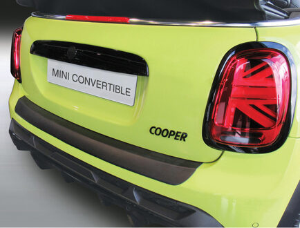 Mini Bumper beschermer passend voor Mini Cooper Cabrio (F57) Facelift 2021- Zwart GRRBP1348