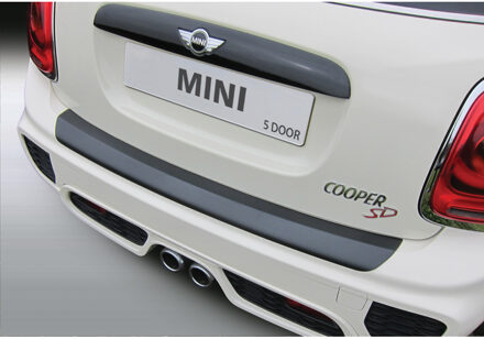 Mini Bumper beschermer passend voor Mini F55 5 deurs One/Cooper/D/S 10/2014- Zwart GRRBP790