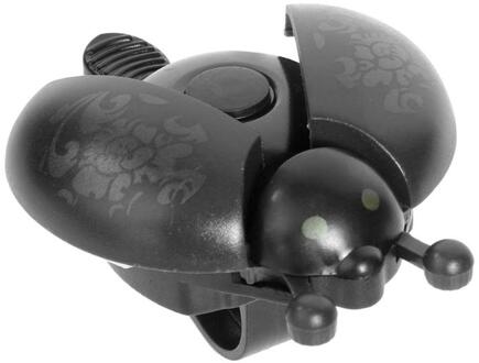 Mini Cartoon Lieveheersbeestje Fiets Bell Alarm Horn Outdoor Fietsen Bell Ring zwart