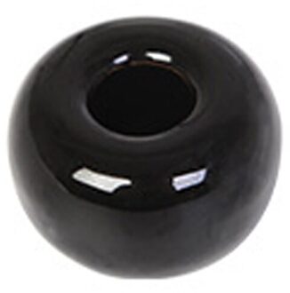 Mini Ceramic Toothbrush Holder Stand Bathroom Vanity Tooth Brush Organizer Storage Rack Toothbrush Shelf Bath Accessories WY zwart