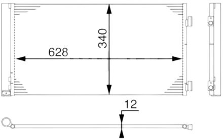 Mini Condensor, airconditioning AC751000S