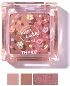 Mini Cute 3 Color Eyeshadow - E11 #E11 Mini Gummy - 3g