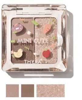 Mini Cute 3 Color Eyeshadow - E16 #E16 Mini Black Cloud - 3g