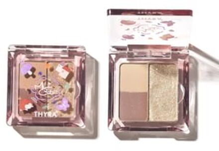 Mini Cute 3 Color Eyeshadow - E20 #E20 Mini Sugar Chestnut - 1.5g