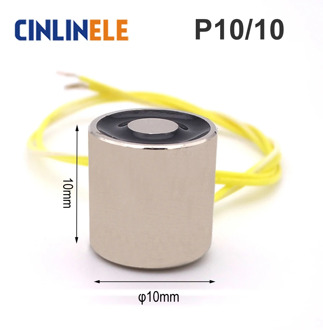 MINI D10mm*H10mm 0.3KG/3N Magnet Holding Electric Magnet Lifting Solenoid Sucker Electromagnet DC 6V 12V 24V Non-standard custom
