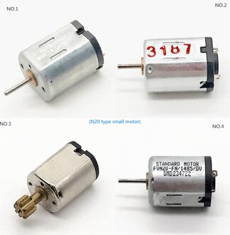 Mini Dc Snelheid 3V 1V 6V 7.5V Motor FF-N20 Diy Cw Ccw Speelgoed Auto Tandenborstel Vingerafdruk codeslot Usb Ventilator Delen nee.2 1-7.5V