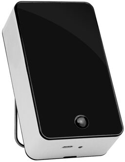 Mini Desktop Airconditioner Usb Oplaadbare Kleine Ventilator Koeling Draagbare Koeler Home Office NC99 zwart