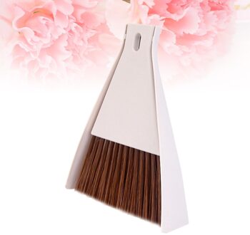 Mini Desktop Bezem En Stoffer Set Huishoudelijke Stof Pan En Borstel Schoonmaak Tool