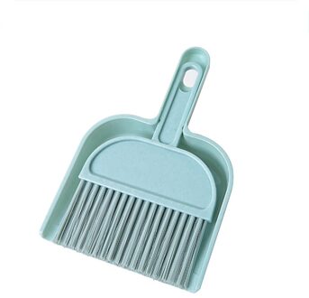 Mini Desktop Sweep Reinigingsborstel Kleine Bezem Huishoudelijke Stoffer Set Floor Cleaner Stof Borstel Gereedschap Voor Thuis Goederen lucht blauw
