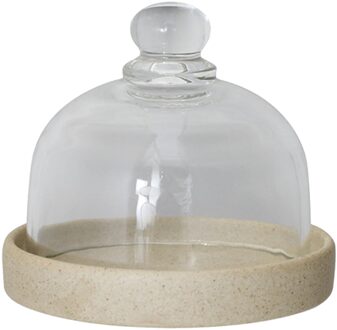 Mini Dessertbord Dessert Cup Mousse Lade Taart Plaat Keramische Met Deksel Glas Cover Dessert Set Dessertbord