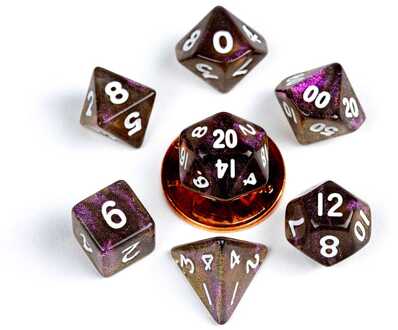 Mini Dice Set Stardust Supervolcano (7)