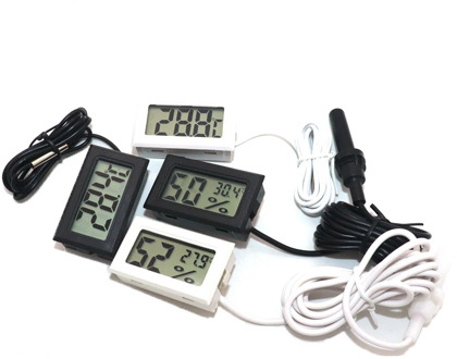 Mini Digital LCD Thermometer Indoor Convenient Temperature Sensor Humidity Meter Hygrometer Gauge