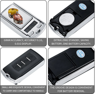 Mini Digital Pocket Scale High Sensitivity Portable Weighing Jewelry Scale Electric Pocket For Jewelry Gram Weight For Kitchen