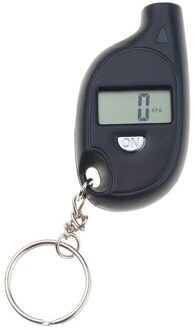 Mini Digitale Bandenspanning Tester 0-150 Psi Digitale Lcd Bandenspanningsmeter Voor Auto Vrachtwagen Moto bike Tire Tester Tool zwart