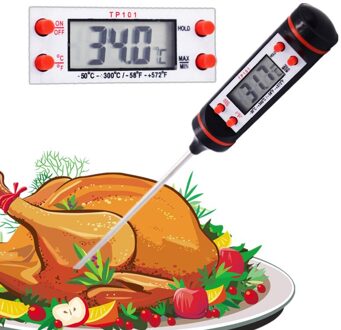 Mini Digitale Koken Thermometer Sonde BBQ Dirnk Voor Keuken Voedsel Gereedschap 20% off