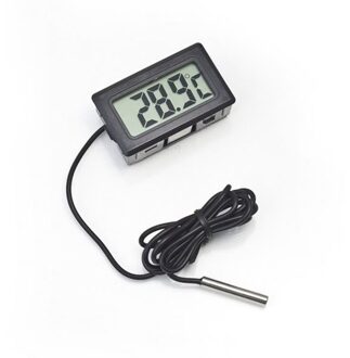 Mini Digitale Lcd Probe Koelkast Vriezer Thermometer Sensor Thermometer Thermografiek Voor Aquarium Koelkast Kit Chen Bar Gebruik 1M