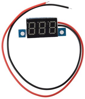 Mini Digitale Voltmeter Led Voltage Display Panel Meter 3.3-30V Groene Led