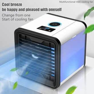 Mini Draagbare Airconditioner Conditioning Usb Mini Luchtkoeler Luchtzuivering En Bevochtiging Koeling Fan # Z