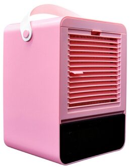 Mini Draagbare Airconditioner Thuis Airconditioning Draagbare Water Koelventilator Mini Home Usb Opladen Cooler Fan # Z Roze