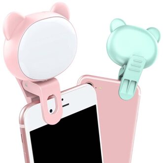 Mini Draagbare Clip-On Selfie Flash Led Mobiele Telefoon Selfie Licht Voor Night Make-Up Enhancing Vullen Light Self-timer Lamp WR
