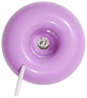 Mini Draagbare Donuts Negatieve Ionen Luchtbevochtiger Usb Luchtbevochtiger Luchtreiniger Aroma Diffuser Steam Voor Home Purifier Diffuser Stoom Paars