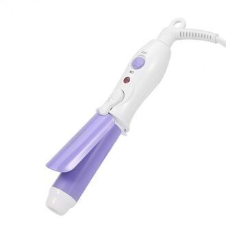 Mini Draagbare Elektrische Haar Krultang Personal Hair Styling Tools Thermostatische Golvend Toermalijn Keramische Krultang Eu Plug